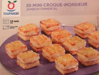 20 mini croque-monsieur jambon emmental