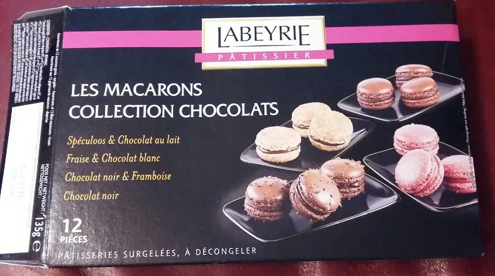 Les macarons collection chocolats