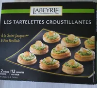 Tartelettes croustillantes saint Jacques