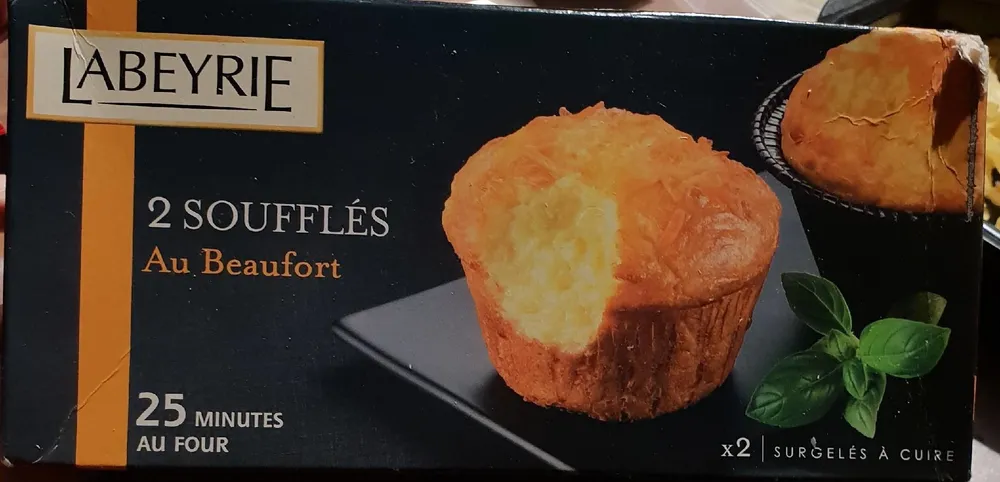 Soufflés au beaufort