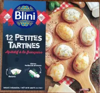 12 ptes tartines apéritif à la française