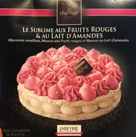 Le sublime aux fruit rouges et au lait d’amandes