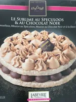 Le Sublime au Spéculoos & au Chocolat Noir