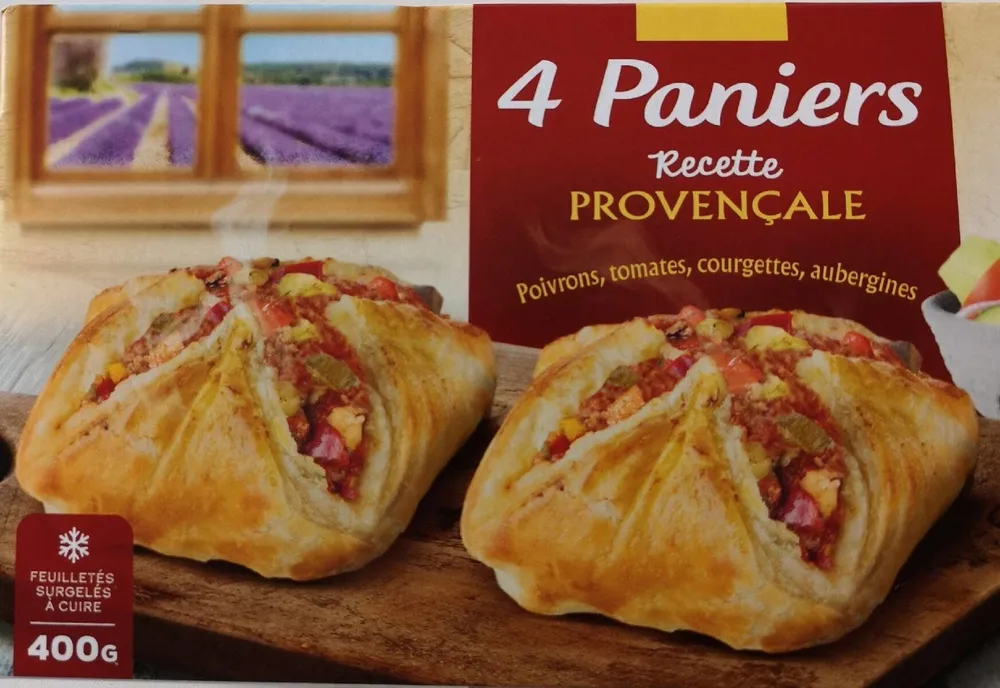 4 paniers Recette Provencale