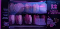 12 macarons classiques de la patisserie