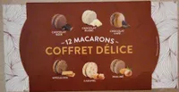 Coffret délice 12 macarons
