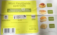 Mini feuilletés apéritifs