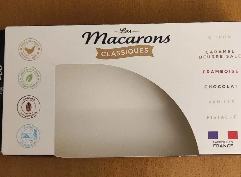 Les macarons classiques