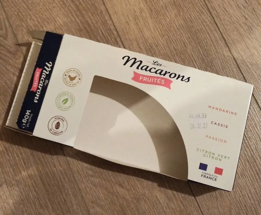 Mararons fruités