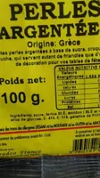 Perles argentees