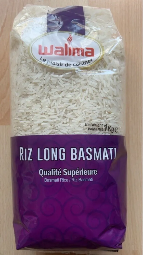 Riz long basmati