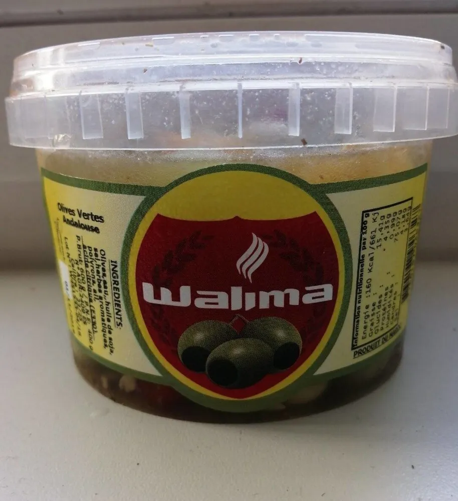 Olives vertes andalouses