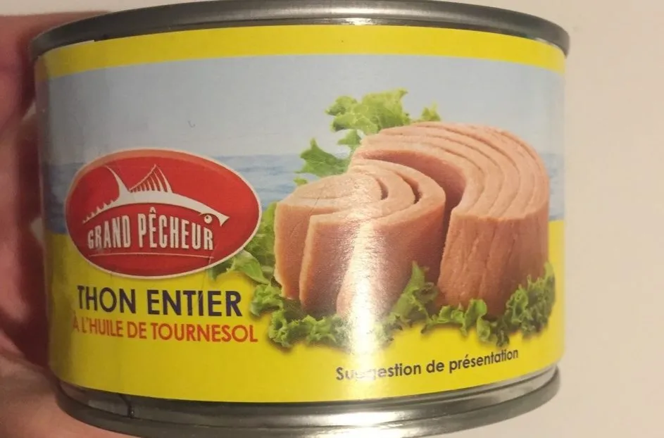 Thon Entier à l'Huile de Tournesol
