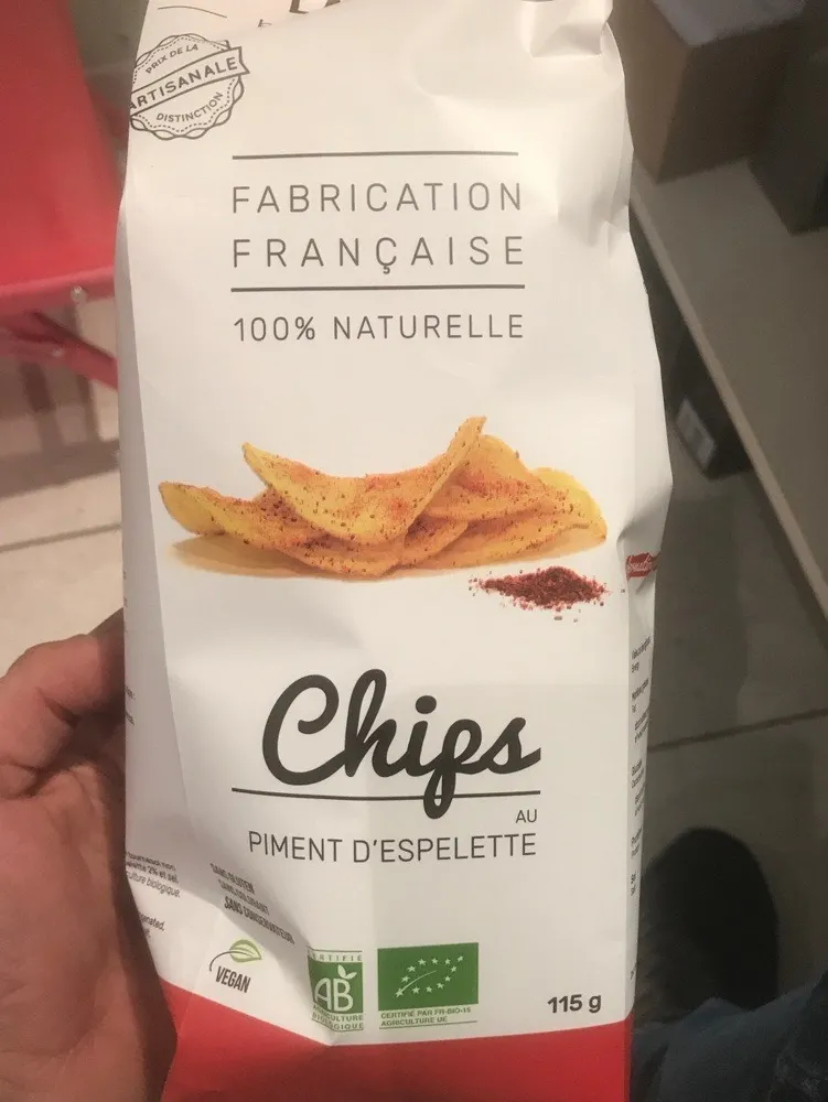Chips piment d'espelette