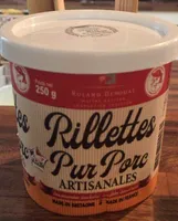 Rillettes pur porc artisanales