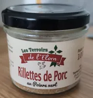 Rillettes de Porc au poivre vert