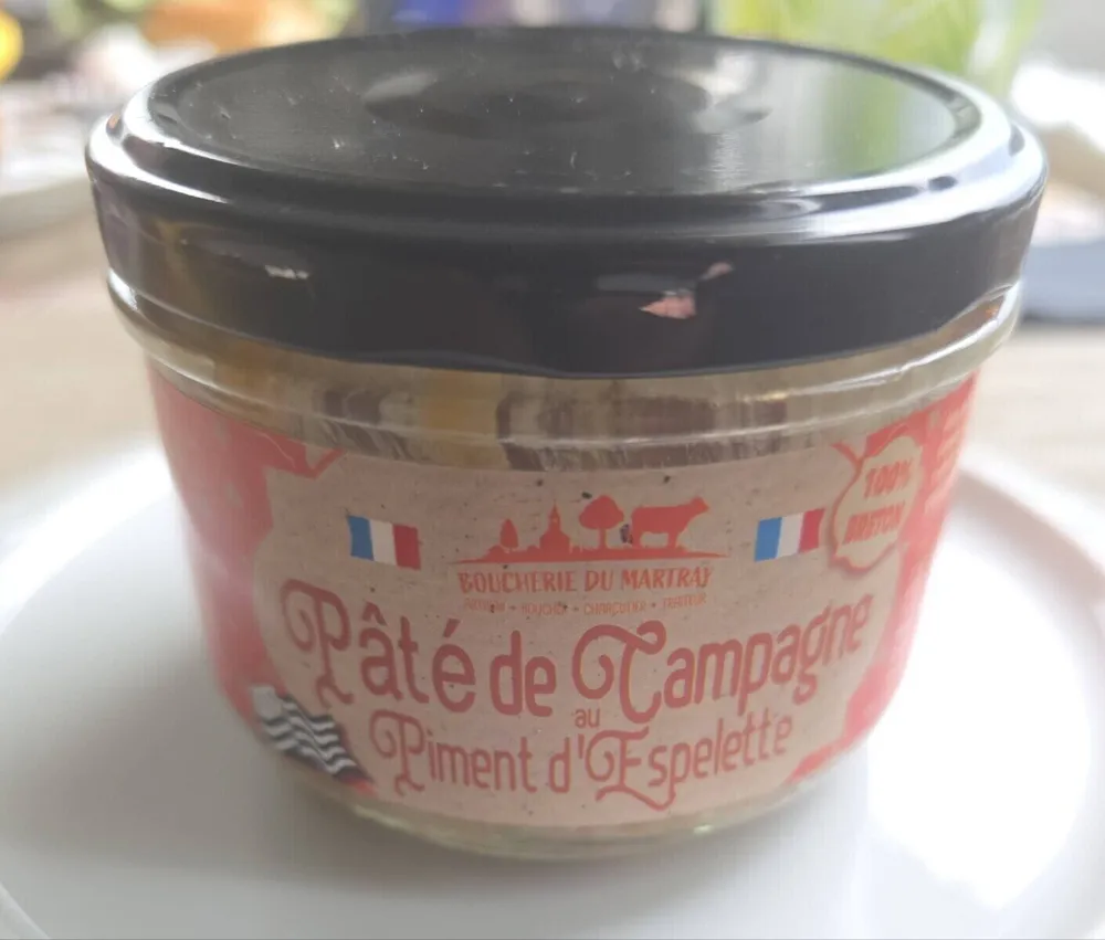 Pâté de Campagne au Piment d'Espelette