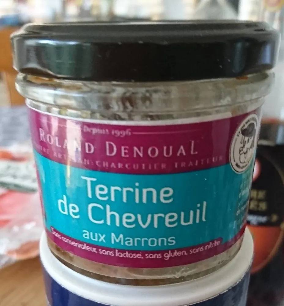 Terrine de chevreuil aux marrons