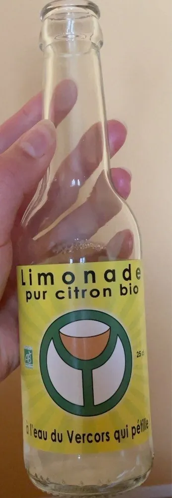 Limonade pur citron bio