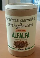 Graines germées déshydratées