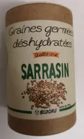Graines germées déshydratées qualité crue sarrasin