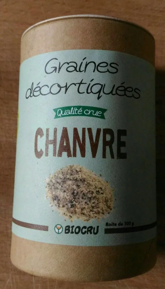 Graines décortiquées chanvre