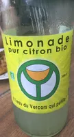 Limonade pur citron bio