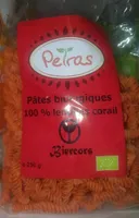 Pâtes biologiques 100% LENTILLES CORAIL