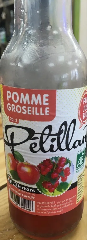 Limonade Pomme Groseille