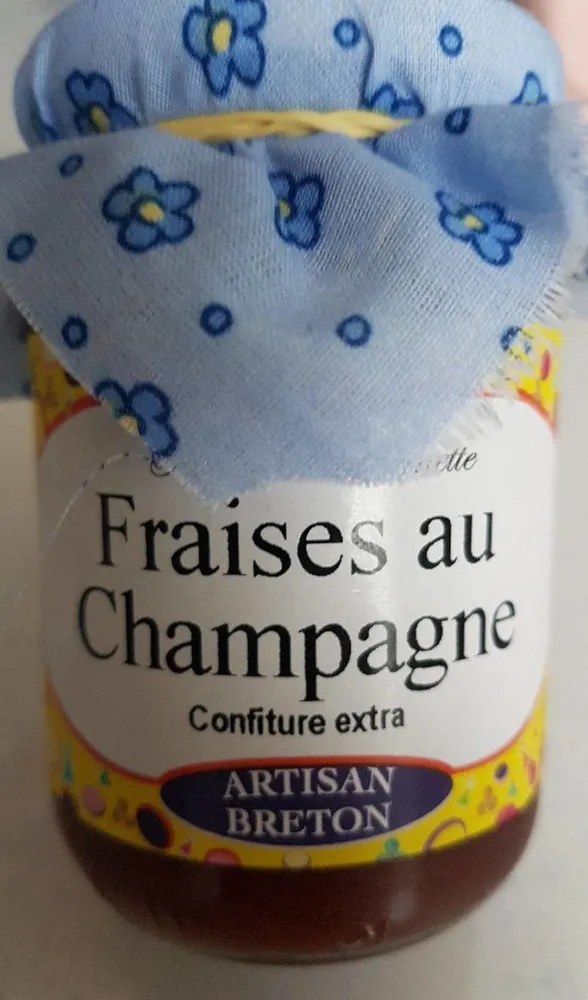 Fraises au champagne