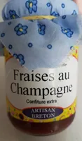 Fraises au champagne