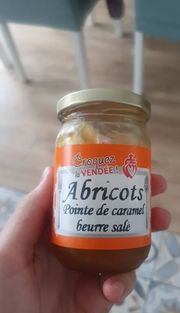 Abricots pointe de caramel beurre salé