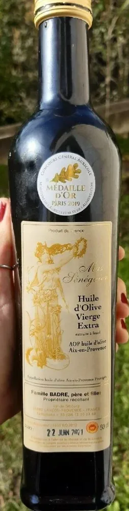 Huile d'olives AOP Aix-en-Provence