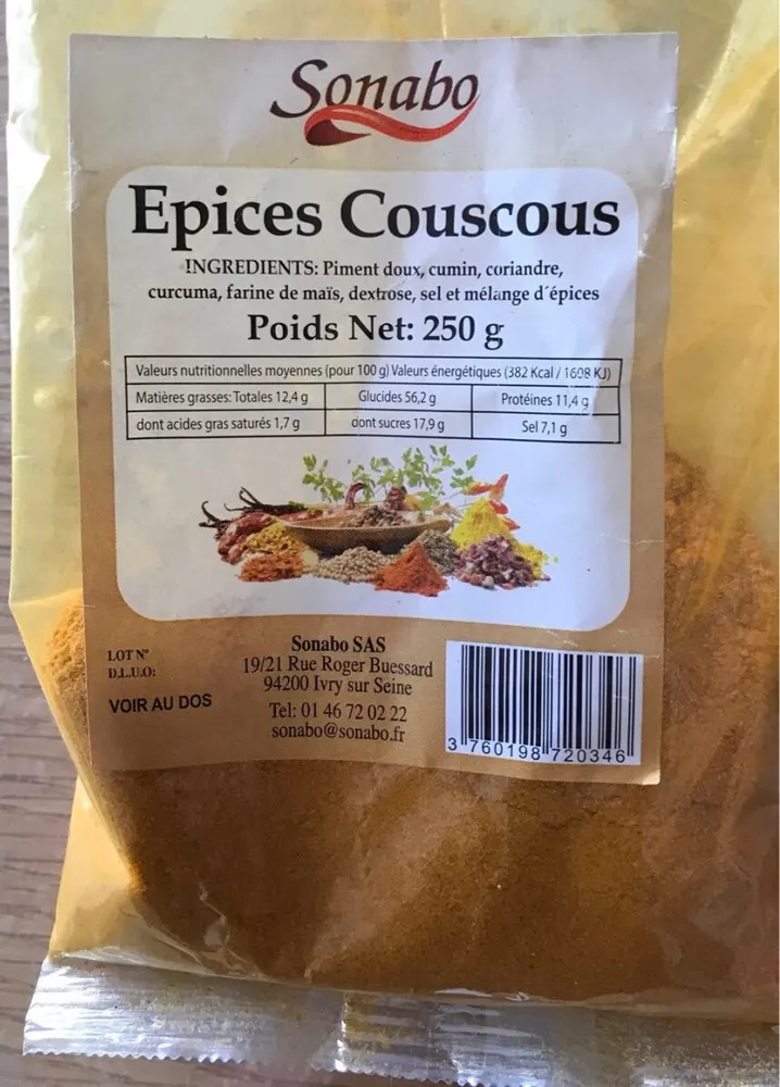 Épices couscous
