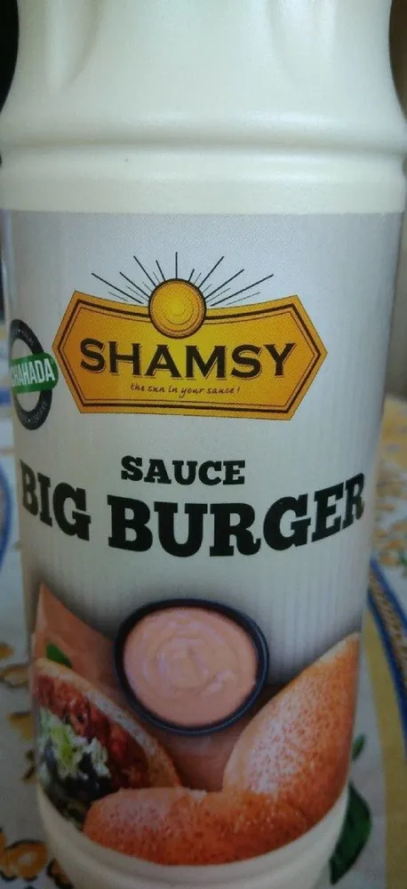 Shamsy sauce big burger