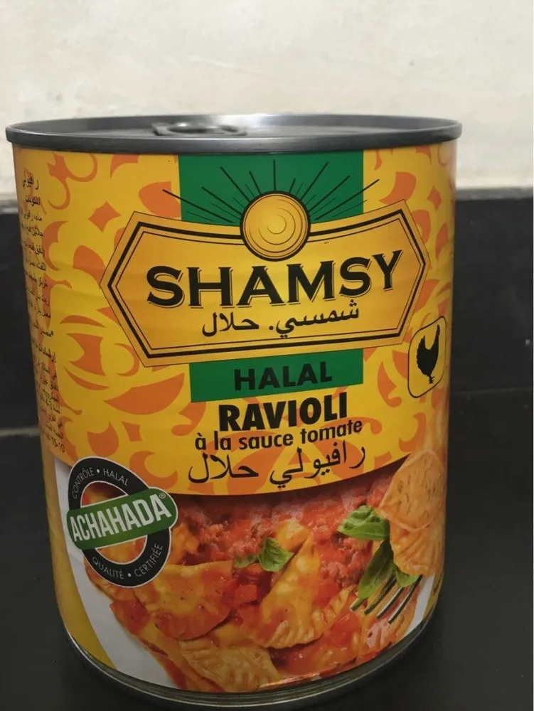 Ravioli  à la sauce tomate