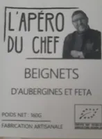 Beignets d'aubergines et feta