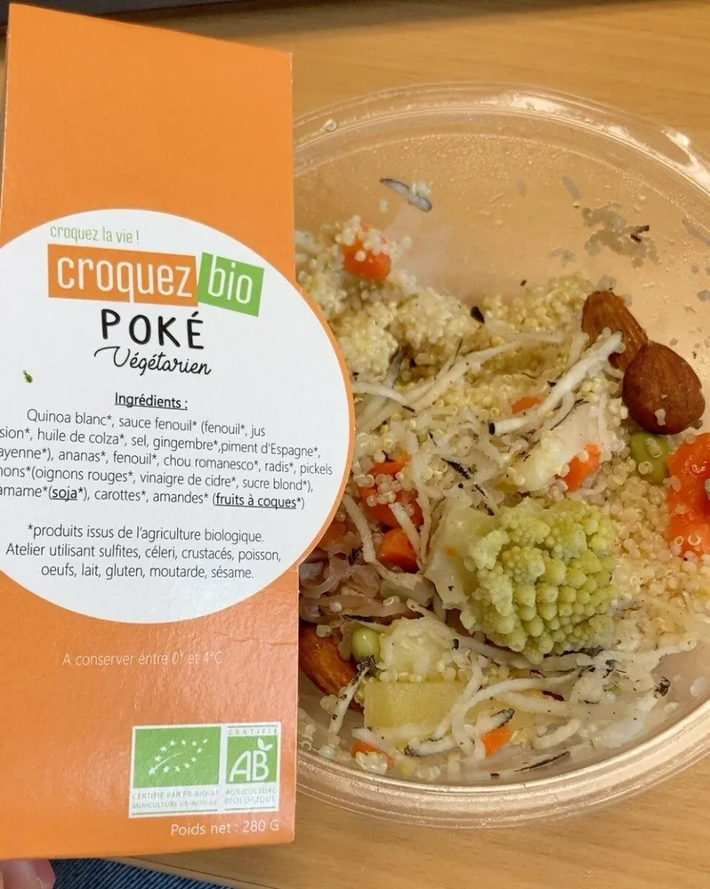 Poke végétarien