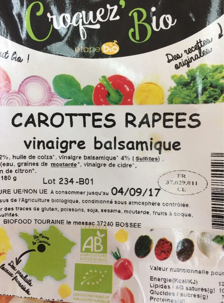 Carottes rapées