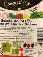 Salade De Pates Pesto Et Tomates Sechees