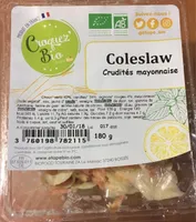 Coleslaw crudités mayonnaise