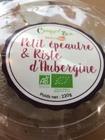 Petit epeautre et riste d’aubergine