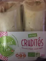 Wrap crudités