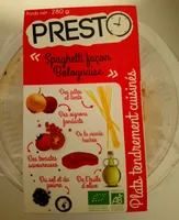 Spaghetti façon Bolognaise