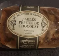 sablés pépites de chocolat