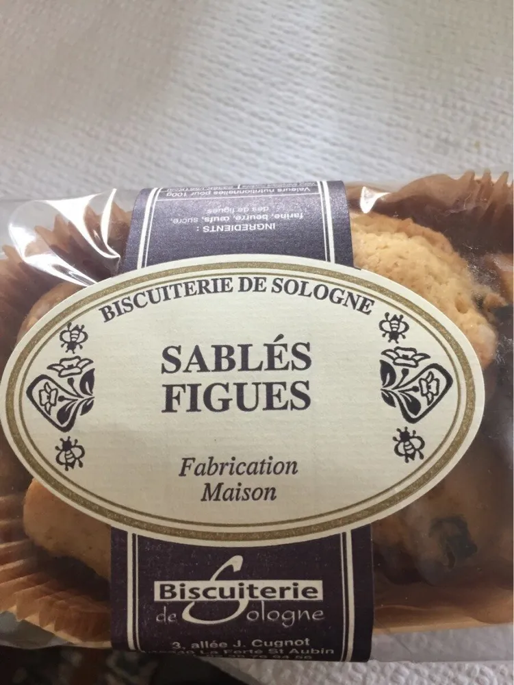 Sablés Figues