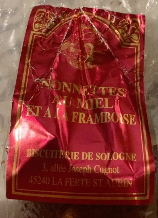 Nonnettes au miel et a la framboise