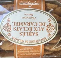 Sablés aux éclats de caramels
