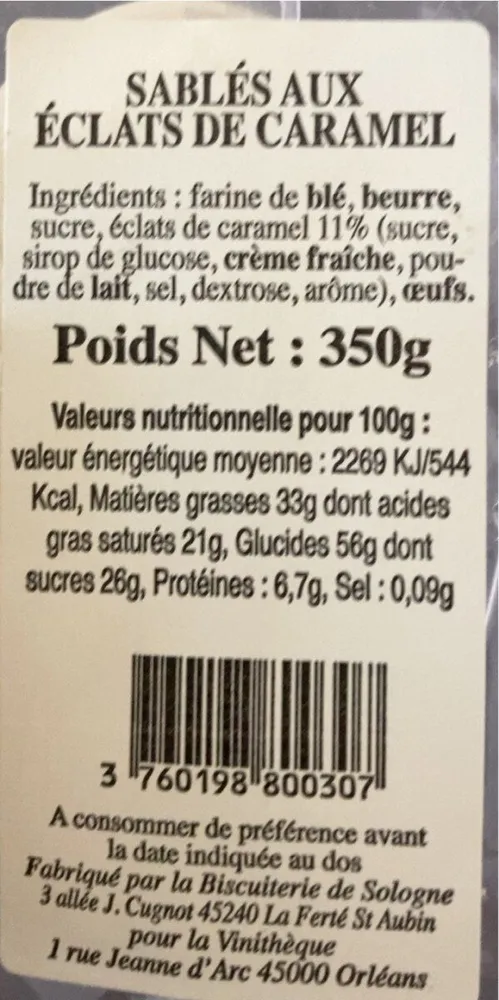 Biscuits d’orleans