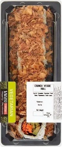 Vegetarian Crunch Veggie Roll